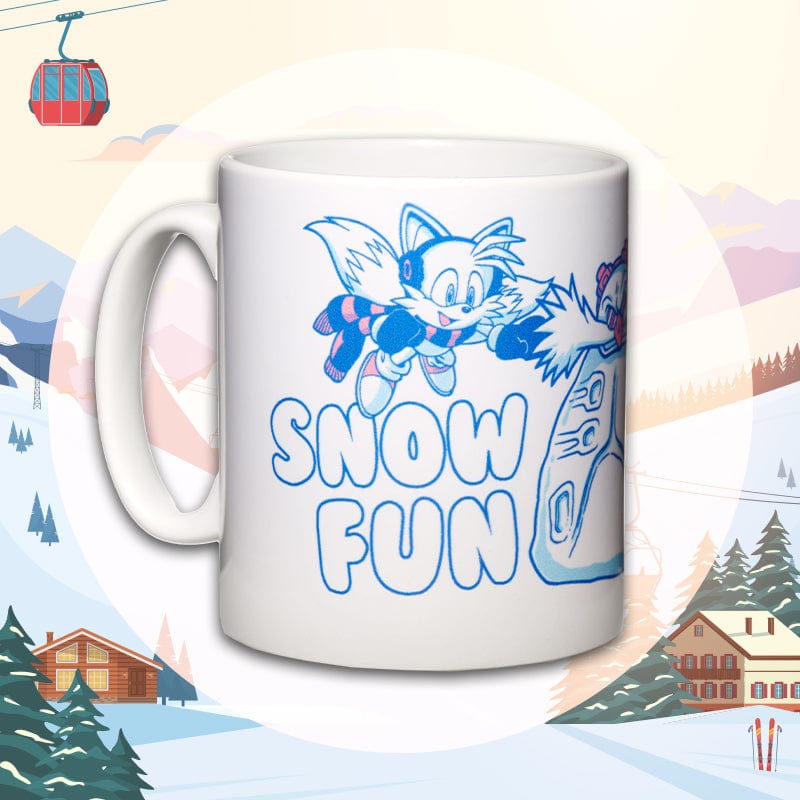 Official Sonic the Hedgehog Snow Fun Mug – SEGA SHOP UK