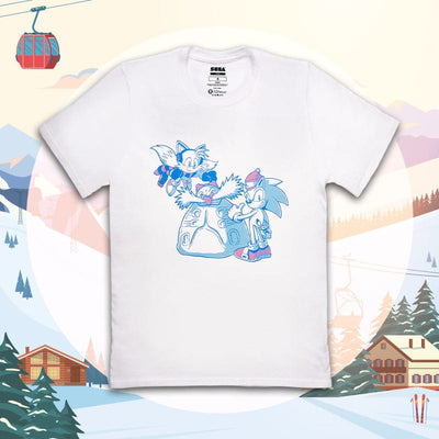 Sonic the Hedgehog Official Sonic the Hedgehog Snow Fun T-Shirt