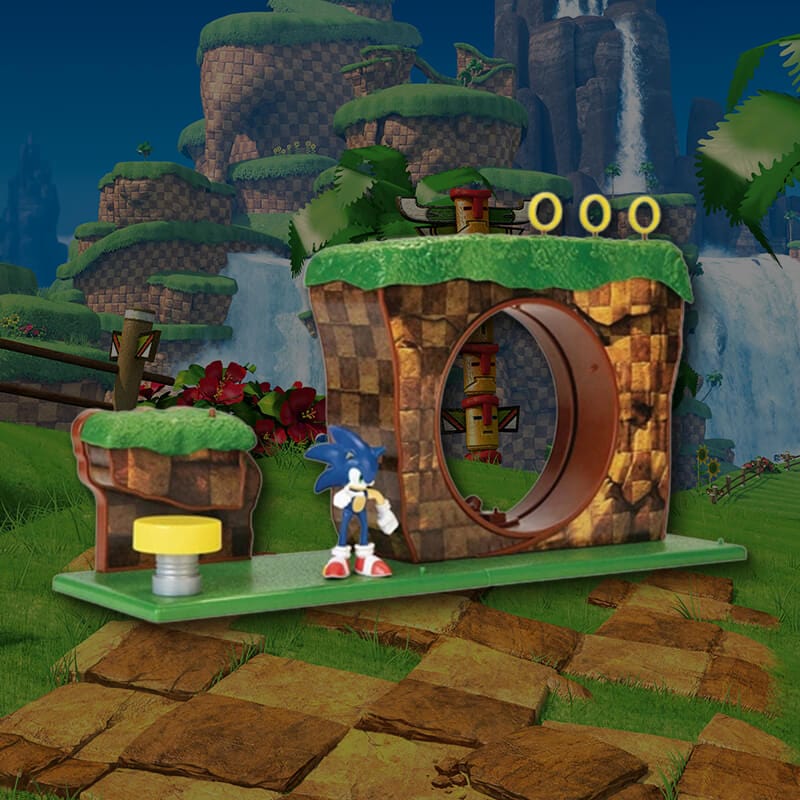 Sonic The Hedgehog - Playset Green Hill Zone