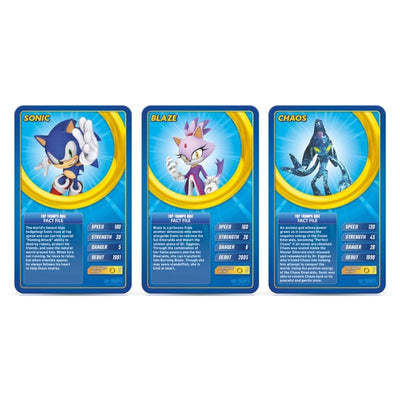 Sonic the Hedgehog Official Sonic the Hedgehog Top Trumps Specials