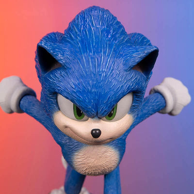 Sonic the Hedgehog Official First4Figures Sonic the Hedgehog 2 Standoff Statue (Standard Edition)