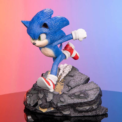 Sonic the Hedgehog Official First4Figures Sonic the Hedgehog 2 Standoff Statue (Standard Edition)