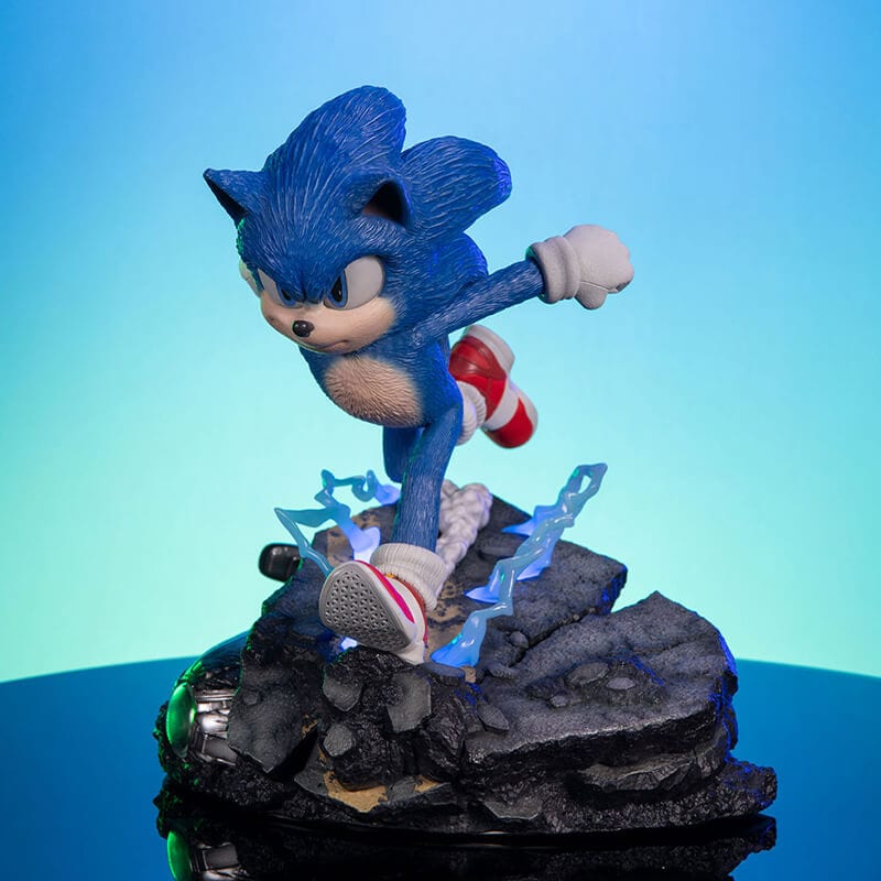 Sonic the Hedgehog Official First4Figures Sonic the Hedgehog 2 Standoff Statue (Exclusive Edition)