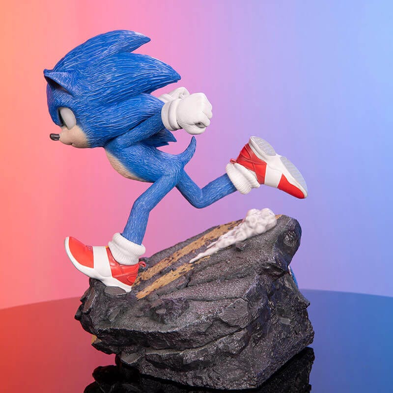 Sonic the Hedgehog Official First4Figures Sonic the Hedgehog 2 Standoff Statue (Standard Edition)