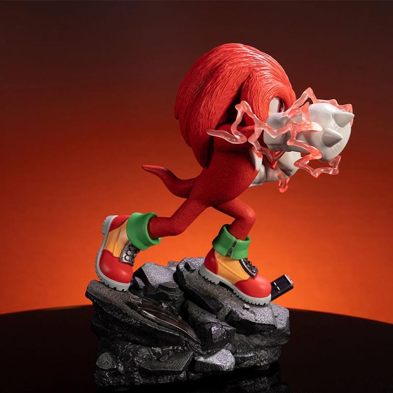 Sonic the Hedgehog Official First4Figures Sonic the Hedgehog 2 Knuckles Standoff Statue (Exclusive Edition)