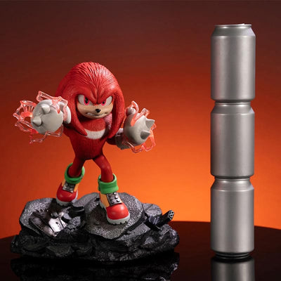 Sonic the Hedgehog Official First4Figures Sonic the Hedgehog 2 Knuckles Standoff Statue (Exclusive Edition)
