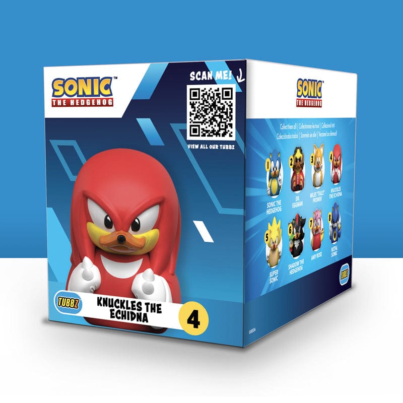 Sonic the Hedgehog Official Sonic the Hedgehog Knuckles TUBBZ (Boxed Edition)