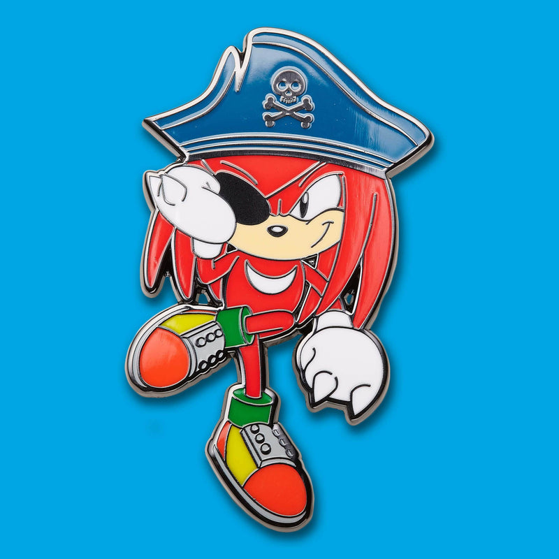 Sonic the Hedgehog Knuckles Sega Monthly Pin