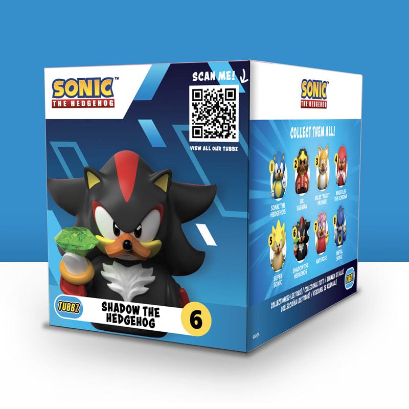 Sonic the Hedgehog Official Sonic the Hedgehog Shadow TUBBZ (Boxed Edition)