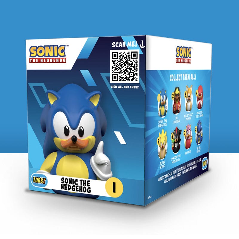 Sonic the Hedgehog Official Sonic the Hedgehog Sonic TUBBZ (Boxed Edition)