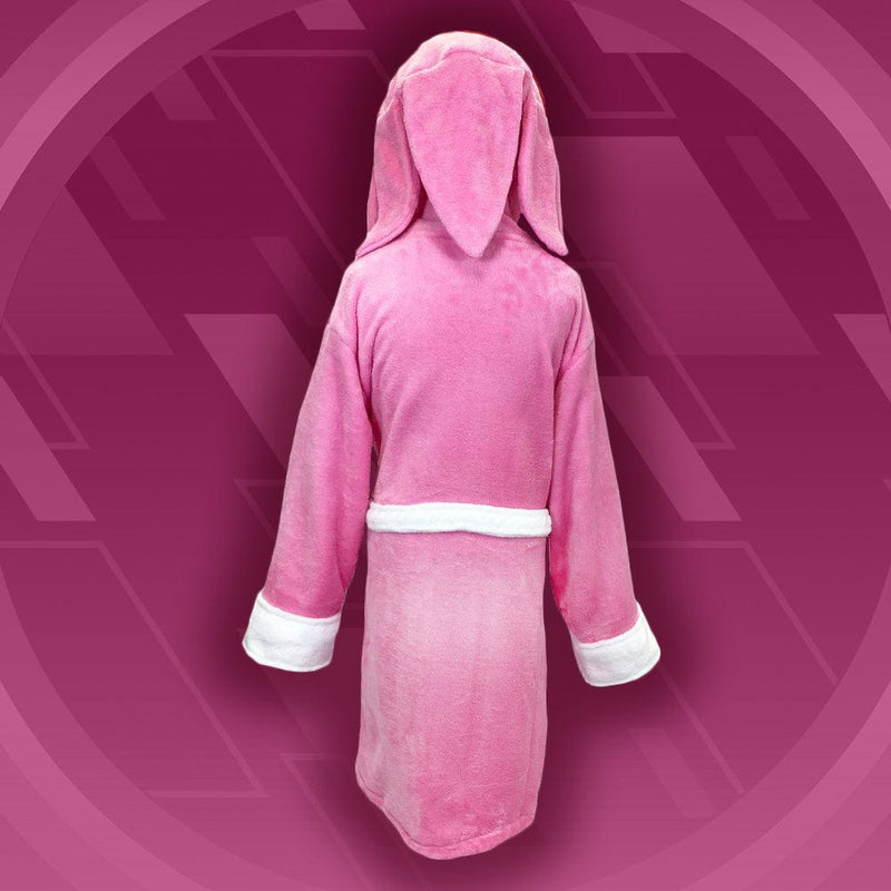 Sonic the Hedgehog Official Sonic the Hedgehog Amy Rose Cosplay Hooded Adult Bathrobe / Dressing Gown