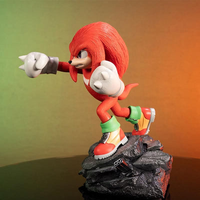 Sonic the Hedgehog Official First4Figures Sonic the Hedgehog 2 Knuckles Standoff Statue (Standard Edition)