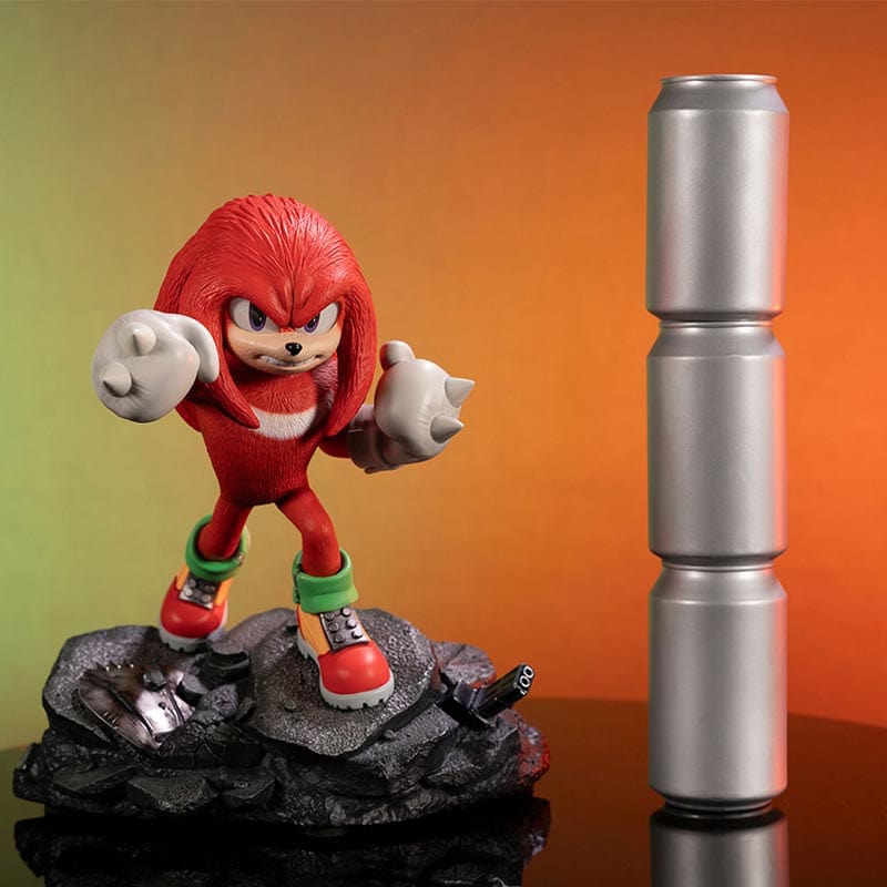 Sonic the Hedgehog Official First4Figures Knuckles the Hedgehog Standoff Statue (Standard Edition)