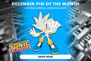 Silver the Hedgehog Pin of the Month