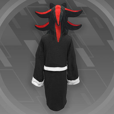 Sonic the Hedgehog Official Sonic the Hedgehog Shadow Cosplay Hooded Children's Bathrobe / Dressing Gown