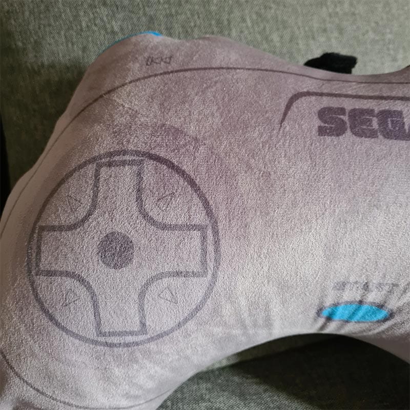 Saturn Official SEGA Saturn Controller Reversible Plushie / Cushion