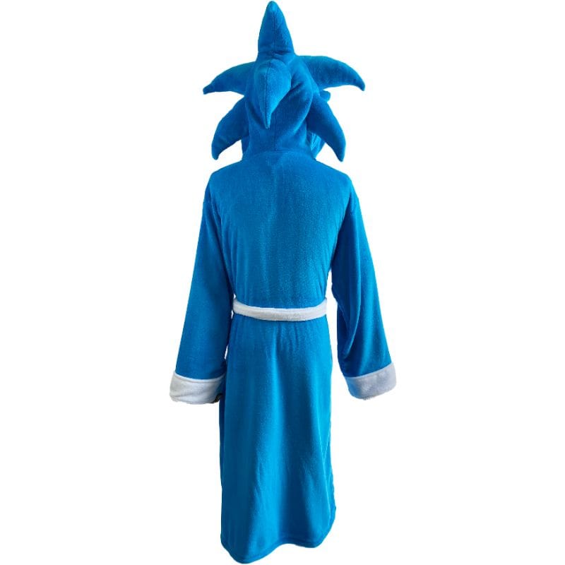 Sonic the Hedgehog Sonic Outfit Hooded Robe Adult