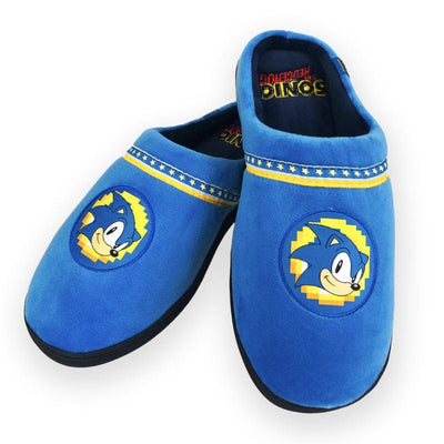 Sonic the Hedgehog Official Sonic the Hedgehog Modern Sonic Go Faster Slippers Large UK 8-10