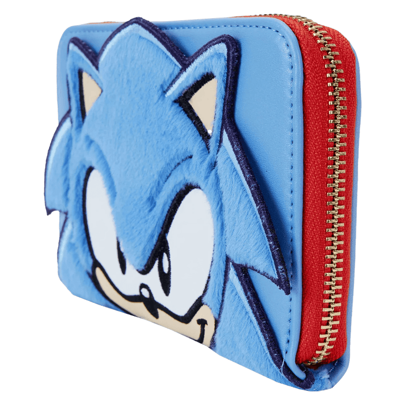Sonic the Hedgehog Loungefly Sonic the Hedgehog Classic Cosplay Zip Around Wallet