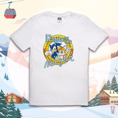 Sonic the Hedgehog Official Sonic the Hedgehog New Year T-Shirt