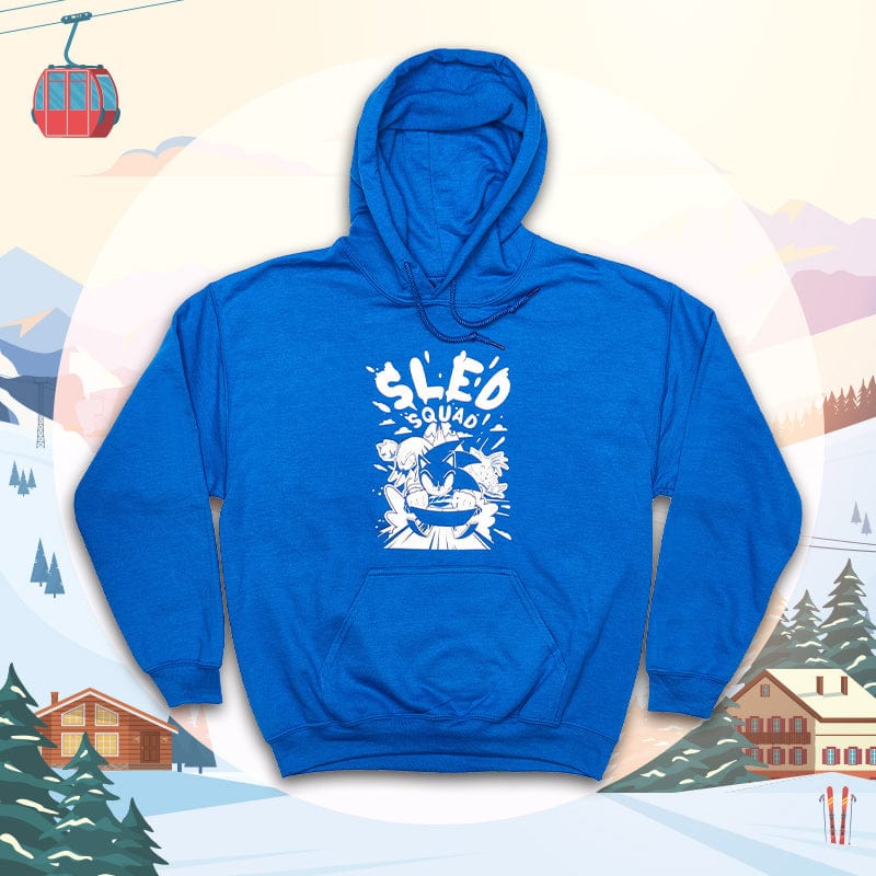 Sonic the Hedgehog Sonic the Hedgehog Sled Squad Hoodie Bundle