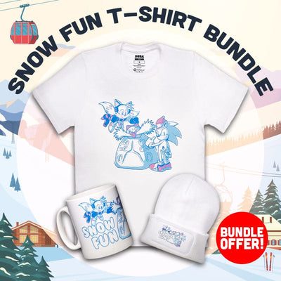 Sonic the Hedgehog Sonic the Hedgehog Snow Fun T-Shirt Bundle