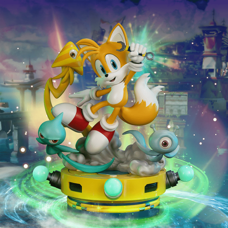 Sonic the Hedgehog Official First 4 Figures Tails Statue - Definitive Edition