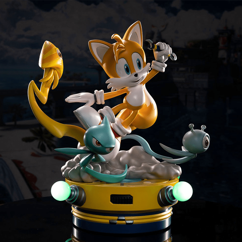 Sonic the Hedgehog Official First 4 Figures Tails Statue - Definitive Edition