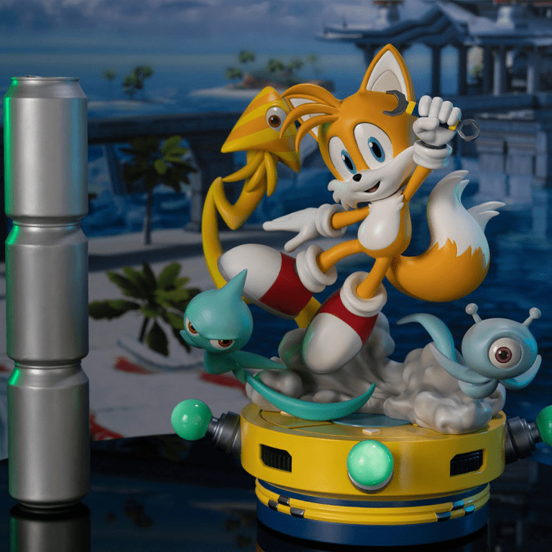Sonic the Hedgehog Official First 4 Figures Tails Statue - Definitive Edition