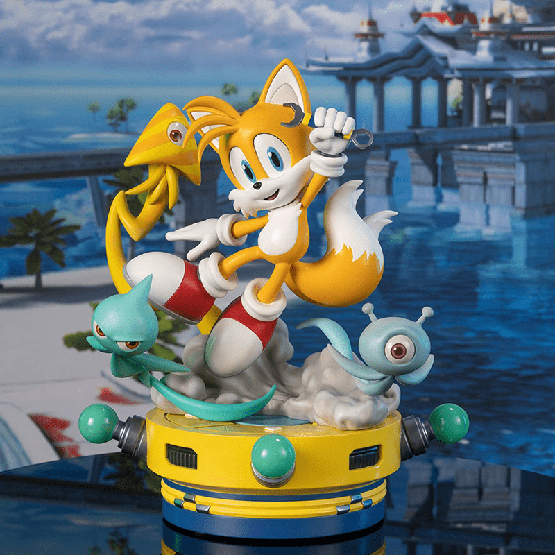 Sonic the Hedgehog Official First 4 Figures Tails Statue - Definitive Edition