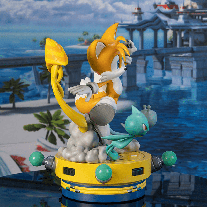 Sonic the Hedgehog Official First 4 Figures Tails Statue - Definitive Edition
