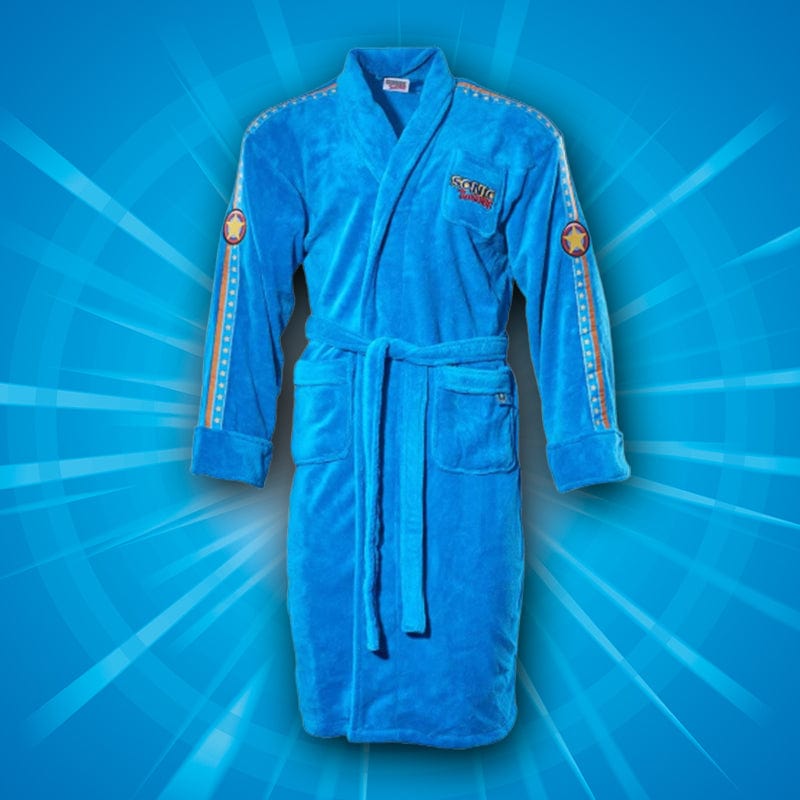 Sonic the Hedgehog Official Sonic the Hedgehog Go Faster Bathrobe / Dressing Gown