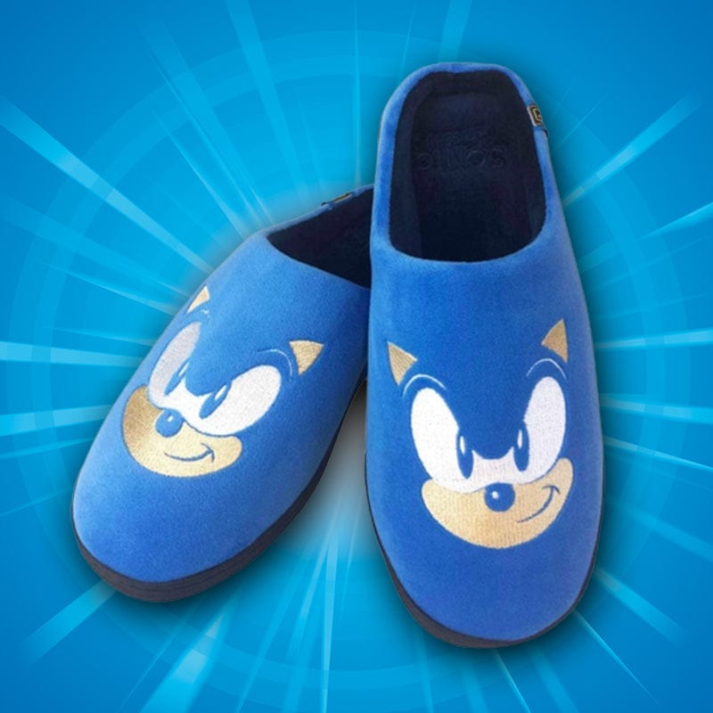 Sonic the Hedgehog Official Sonic the Hedgehog Class of 91 Adult Slippers UK 8-10