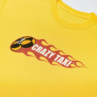 Crazy Taxi Official SEGA Crazy Taxi Logo T-Shirt (Unisex)