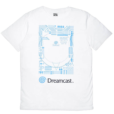 Dreamcast Official Dreamcast White T-Shirt (Unisex)