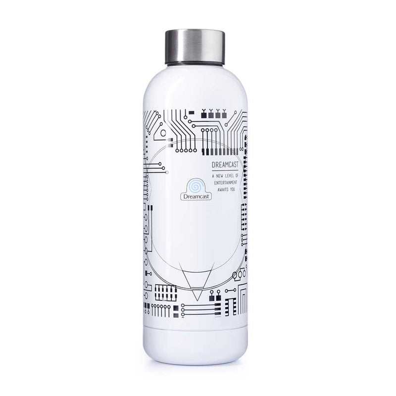 Numskull Official Dreamcast White Bowling Pin Style Water Bottle