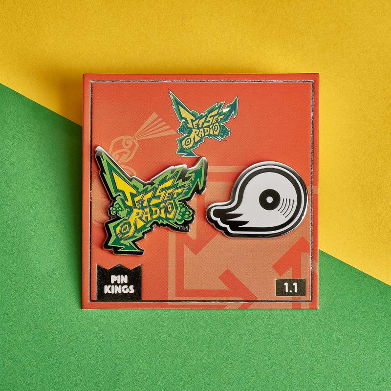 Jet Set Radio Pin Kings SEGA Jet Set Radio Enamel Pin Badge Set 1.1