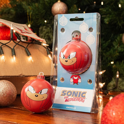 Sonic the Hedgehog Bauble Heads Sonic The Hedgehog ‘Knuckles’ Christmas Decoration / Ornament