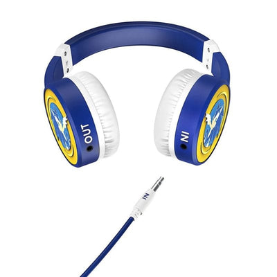 Sonic the Hedgehog Lol&Roll Sonic Kids Headphones Blue (Music Share, Detachable Cable, Sound Safe (<85 dB), Cont