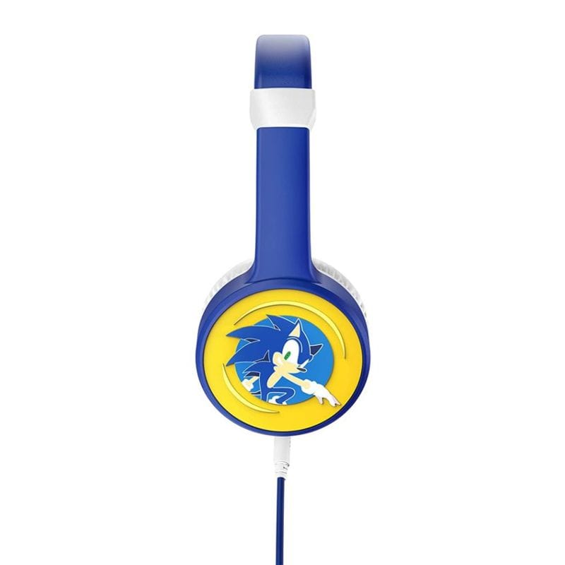 Sonic the Hedgehog Lol&Roll Sonic Kids Headphones Blue (Music Share, Detachable Cable, Sound Safe (<85 dB), Cont