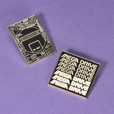 Mega Drive Pin Kings SEGA Mega Drive Enamel Pin Badge Set 1.2 – Retro