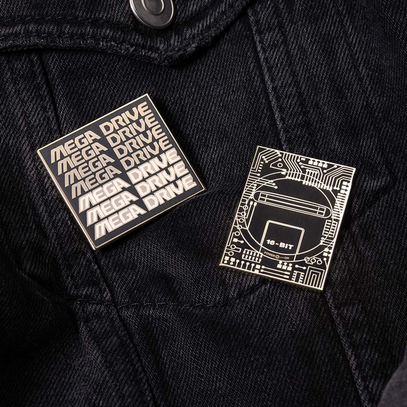 Mega Drive Pin Kings SEGA Mega Drive Enamel Pin Badge Set 1.2 – Retro