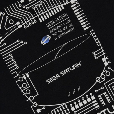 Numskull Official SEGA Saturn Black T-Shirt (Unisex)