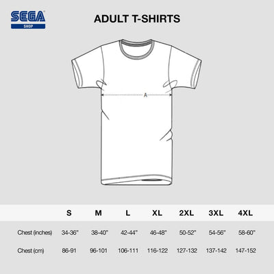 SEGA Official SEGA 60th Anniversary 'GO SEGA' White T-Shirt