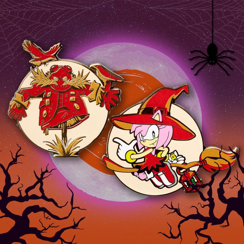 Sonic the Hedgehog Pin Kings SEGA Sonic the Hedgehog Halloween Pin Badge Set 1.1