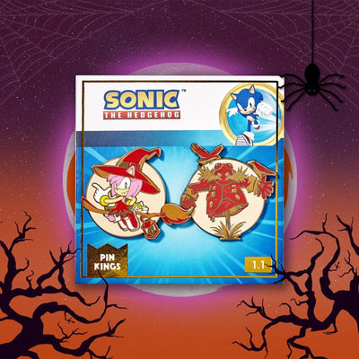 Sonic the Hedgehog Pin Kings SEGA Sonic the Hedgehog Halloween Pin Badge Set 1.1
