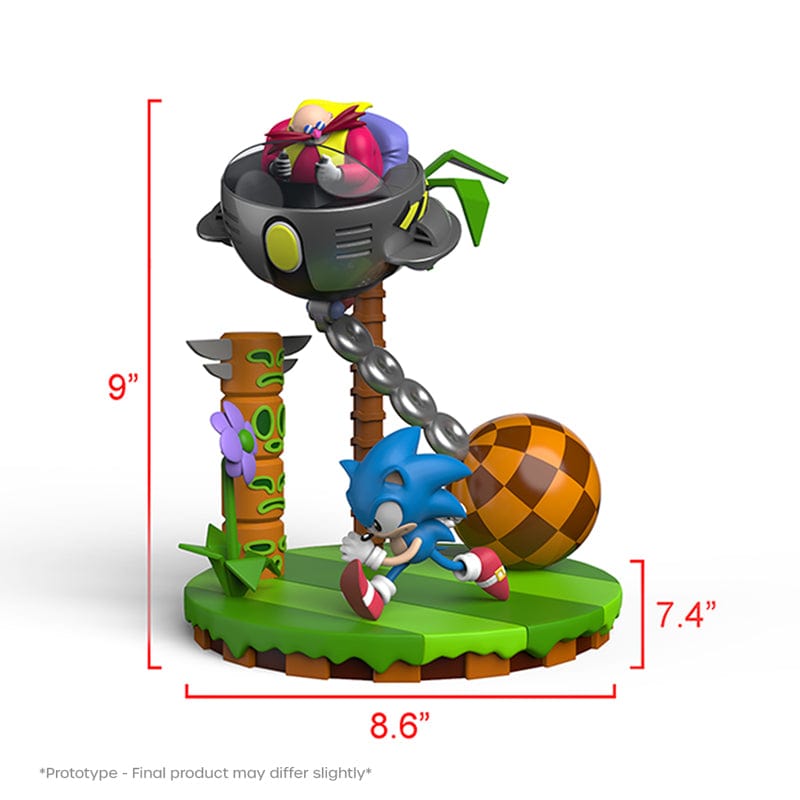 Sonic the Hedgehog Official Sonic The Hedgehog 30th Anniversary Statue