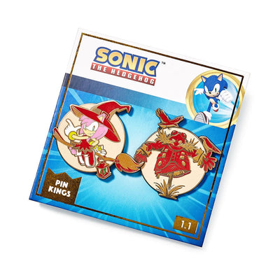 Sonic the Hedgehog Pin Kings SEGA Sonic the Hedgehog Halloween Pin Badge Set 1.1