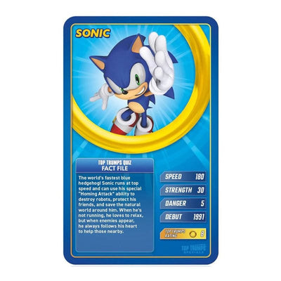 Sonic the Hedgehog Official Sonic the Hedgehog Top Trumps Specials