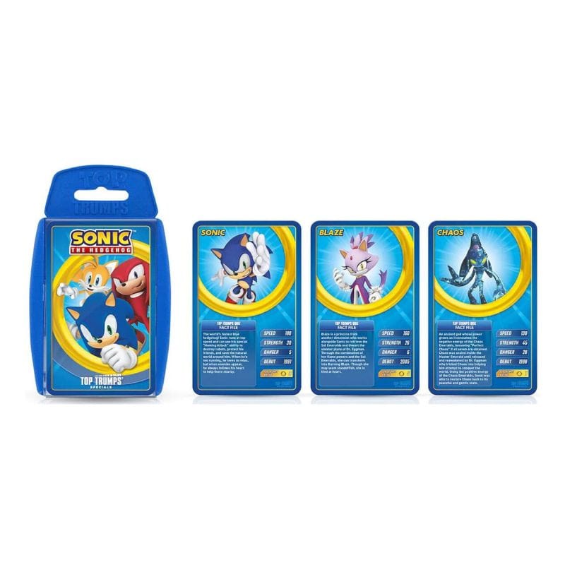 Sonic the Hedgehog Official Sonic the Hedgehog Top Trumps Specials